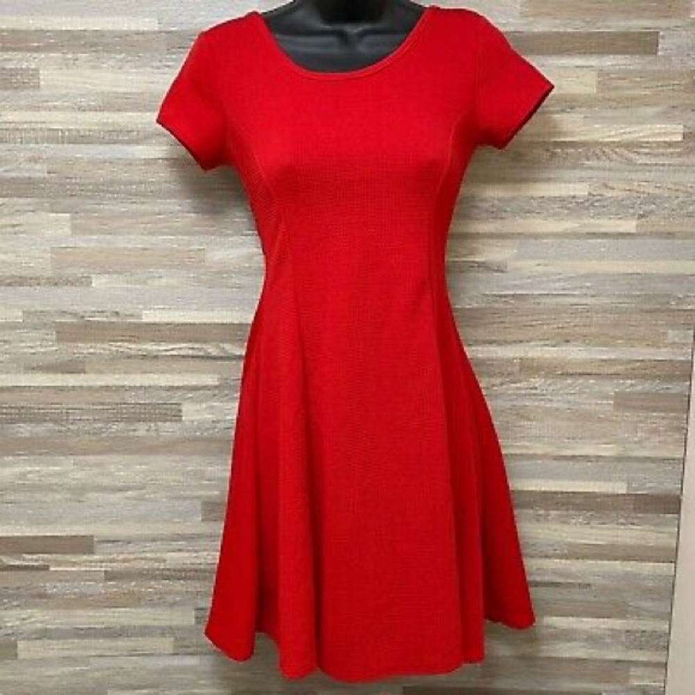 Red dress XS
